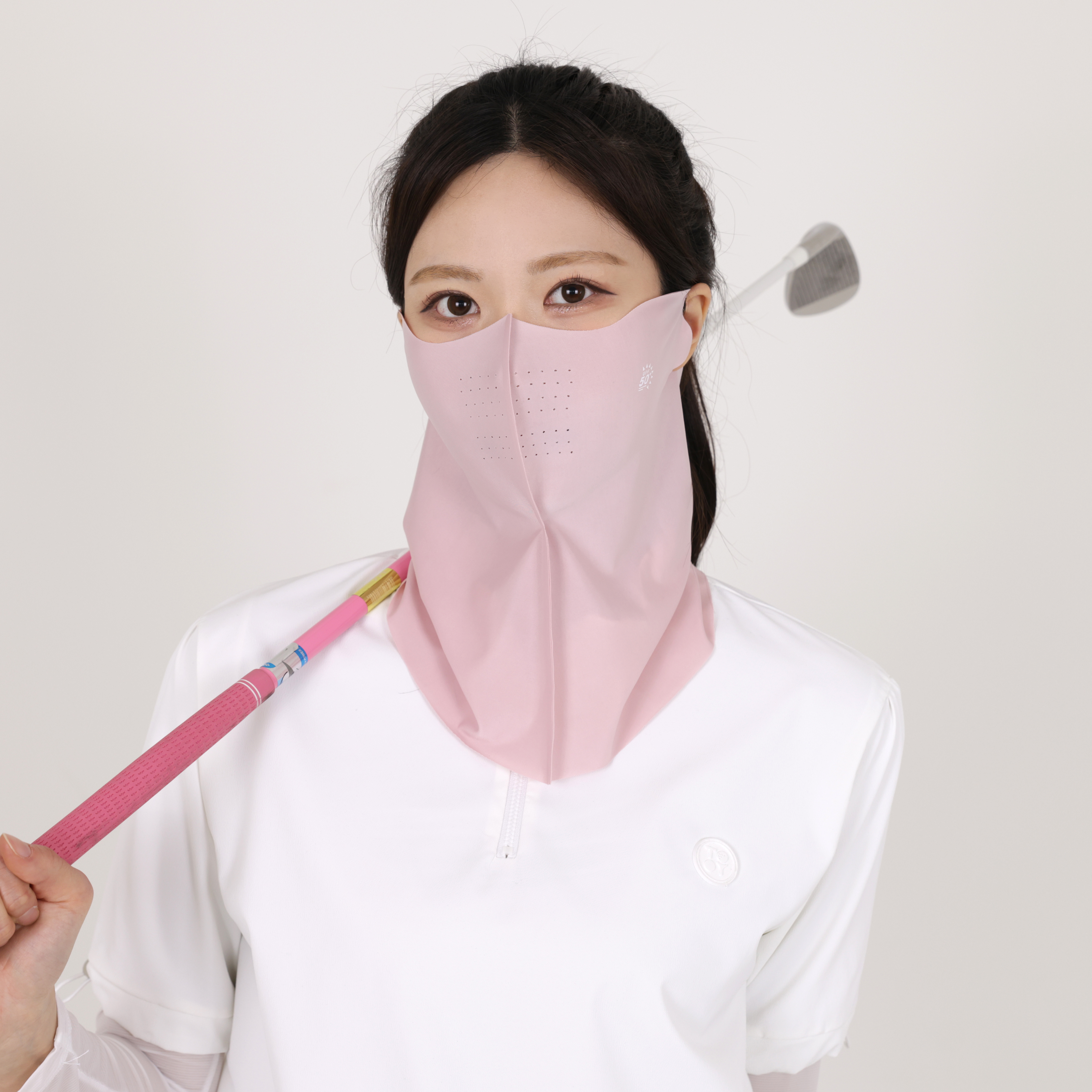 자외선차단 스포츠 마스크 쿨 여름 안면 얼굴 햇빛가리개 골프마스크 자전거