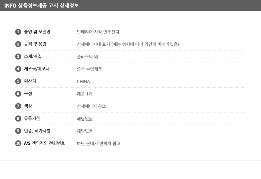 인테리어 사각 인조잔디