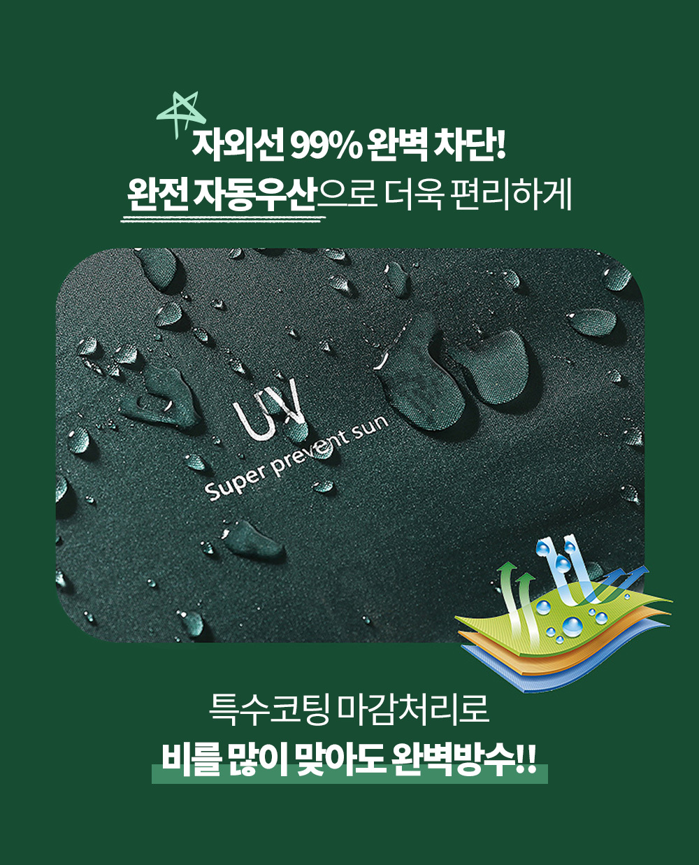 완전자동 양산 양우산 우양산