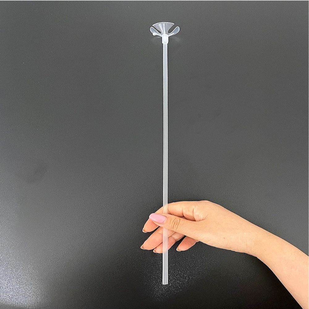 할로윈 파티 풍선막대 풍선스틱컵 세트 40cm 노랑색