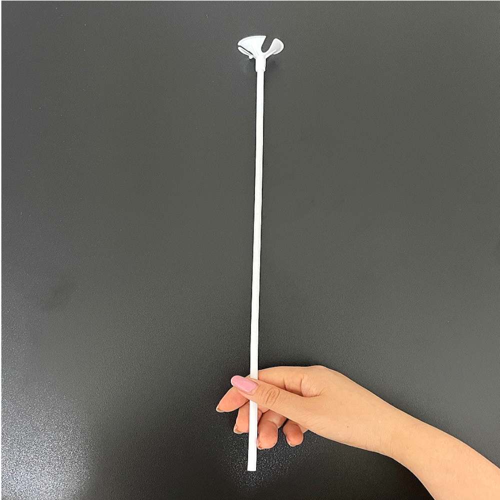 할로윈 파티 풍선막대 풍선스틱컵 세트 40cm 노랑색
