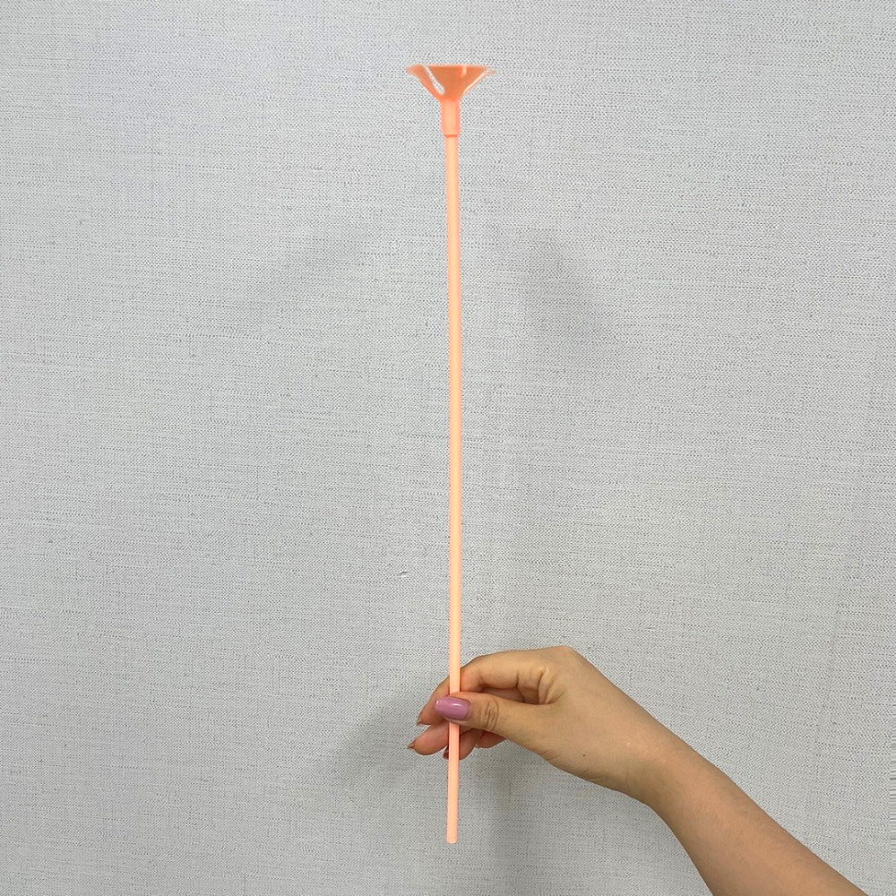 할로윈 풍선막대 풍선스틱컵 세트 40cm 화이트